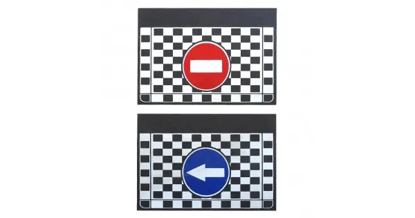 Retur ușor Aparatori Noroi Camion 3D 40X45 Cm Set 2 Buc