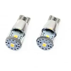 Preț mic Set Becuri Auto Cu Led Canbus Compatibil T10E W5W 3 Smd Alu Alb 12V/24V, Destinat Competitiilor Auto Sau Off-Road