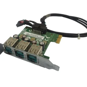 Ultima șansă Card cu 3 porturi USB de 12V, profil redus, HP 640269-001 638945-001 pentru rp5800 rp5810