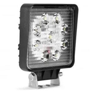 Proiector Led Pentru Off-Road, Atv, Ssv,Culoare 6500K, Led Flood,, Tensiune 9 - 36V, Dimensiune, 110 X 110 Mm Noutate