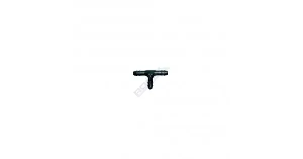 Conector Teu Furtun Conducte 4.9Mm - Negru Set 10 Buc Reducere specială
