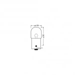 Ofertă de sezon Bec Camion 24V R5W Original Set 10 Buc Osram