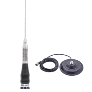 Antena Radio Cb Megawat Ml100 Black Cu Magnet Inclus Disponibil imediat