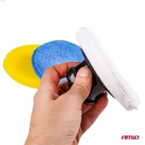 Discount Set Bureti Pentru Curatare, Polisare Si Slefuire, 3 X 125 Mm, Cu Maner