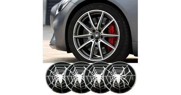 Bestseller Set 4 Buc. Ornament Central Janta, Model "Spider", Diametru 5Cm