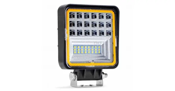 Calitate înaltă Proiector Led Pentru Off-Road, Atv, Ssv, Cu Functie De Semnalizare, Culoare 6500K, 3360 Lm, Tensiune 9 - 36V, Dimensiuni 110 X 110 Mm