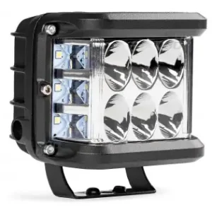 Chilipir Proiector Led Pentru Off-Road, Atv, Ssv,Culoare 6500K, Cu Doua Functii, Tensiune 9 - 36V, Dimensiune, 110 X 75 Mm