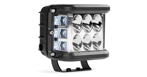 Chilipir Proiector Led Pentru Off-Road, Atv, Ssv,Culoare 6500K, Cu Doua Functii, Tensiune 9 - 36V, Dimensiune, 110 X 75 Mm