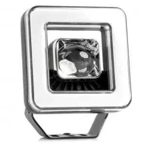 Proiector Led Cu Angel Eye Model Awl57, Pozitie, Semnalizare, Faza Lunga/Scurta, Pentru Off-Road, Atv, Ssv, Putere 45W, 8000Lm, Tensiune 9-36V, Dimensiuni 114,5 X 114,5 X 51 Mm Lichidare de stoc