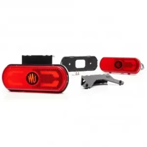 Ofertă exclusivă Lampa Gabarit Led 1599 W240, 12V-24V, Pozitie Rosu Was