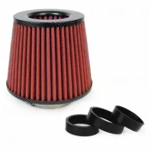 Filtru De Aer Conic Carbon Cu 3 Adaptoare Preferatul clienților