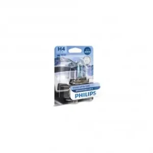 Nu rata Bec Far H4 60/55W 12V White VIsion Ultra (Blister) Philips