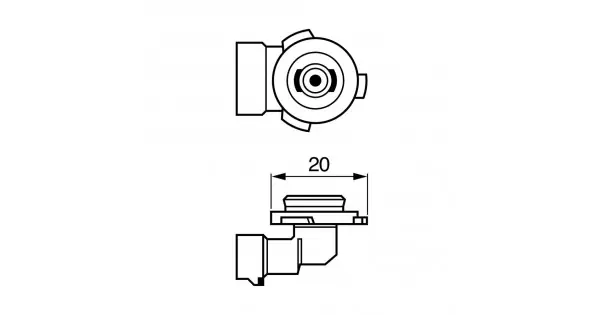 Bec 12V H10 42W Pure Light Bosch Vezi acum