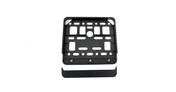 Suport Numar Inmatriculare Negru Pentru Scooter 11.4 X 14Cm Livrare gratuită
