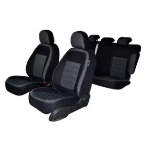 Cumpără online Set Huse Scaun Umbrella Pentru Skoda OctaVIa II 2006-2009 (Bancheta Fractionata) Tip 1 Cu Tetiere Spate In Forma De L