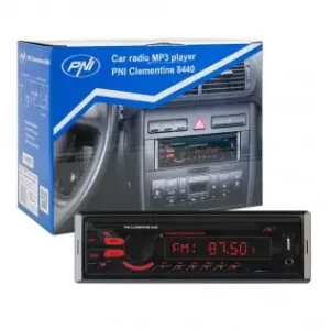 Preferatul clienților Radio Mp3 Player Auto Pni Clementine 8440, 4X45W, 12V, 1 Din, Cu Sd, Usb, Aux, Rca
