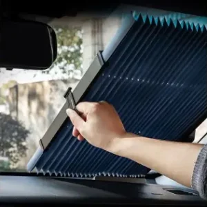 Parasolar Auto Retractabil De Tip "Acordeon", Dimensiune 46 X 150 Cm Retur gratuit