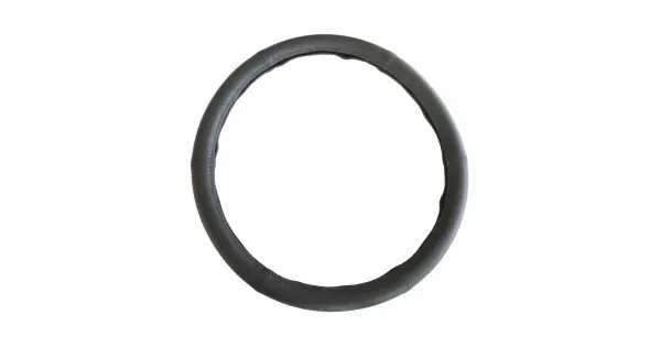 Husa Volan Piele Naturala Negru 47-49 Cm Ofertă limitată