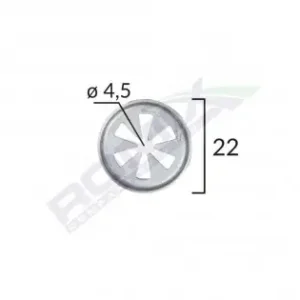 Clema Fixare Elemente Exterior Pentru Vw, Skoda, Audi, Ford, Seat 4.5X22Mm Set 10Buc Ofertă exclusivă