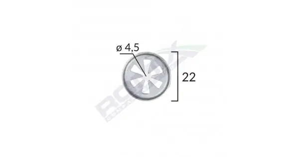 Clema Fixare Elemente Exterior Pentru Vw, Skoda, Audi, Ford, Seat 4.5X22Mm Set 10Buc Ofertă exclusivă