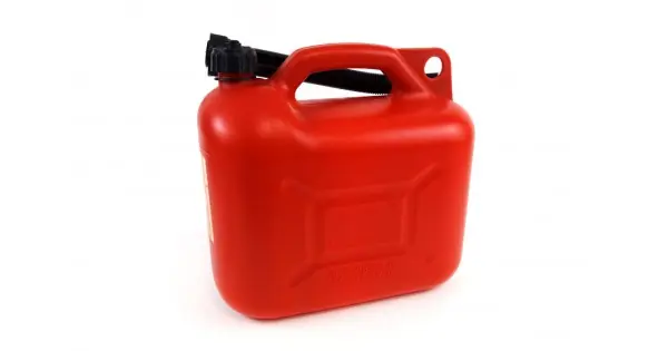 Canistra Din Plastic Pentru Combustibil Rosie 10L Ofertă exclusivă