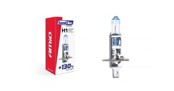 Bec Halogen H1 12V 55W Lumitec Limited + 130% Noutate