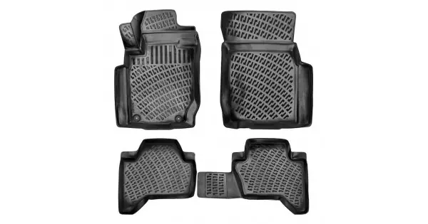 Livrare rapidă Set Covorase Auto Cauciuc Umbrella Pentru Mitsubishi L200 / Triton Premium 2019-