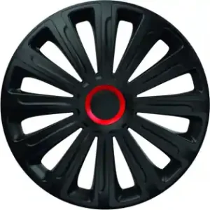 Set Capace Roti 15` Negre Cu Inel Rosu Trend Mai ieftin