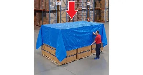 Livrare rapidă Prelata Impermeabila Cu Ochiuri Metalice De Prindere, Dimensiune 3,0M X 4,0M, Densitate 100G/M2, Culoare Verde