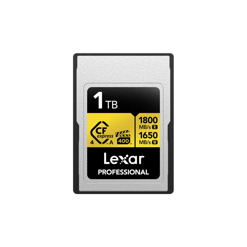 Bestseller Lexar CFexpress 4.0 Pro Gold, VPG400, R1800/W1650 (Type A) 1TB, Card memorie CF Express