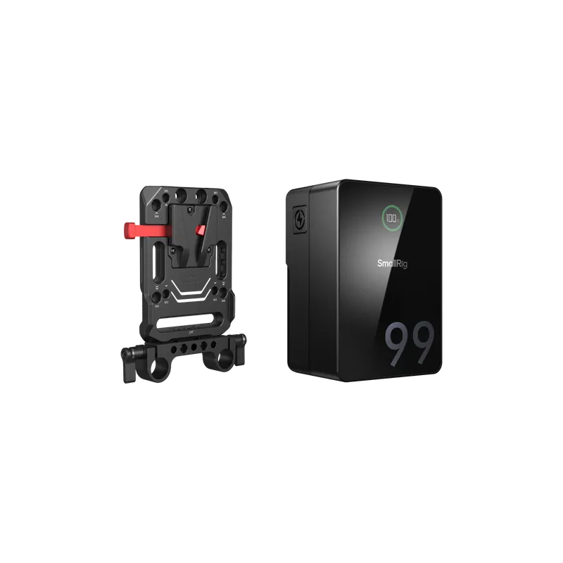 Livrare gratuită SmallRig 5047 VB99 Pro mini V Mount Battery Kit (4292 + 3016), Kit Placa V si Baterie externa
