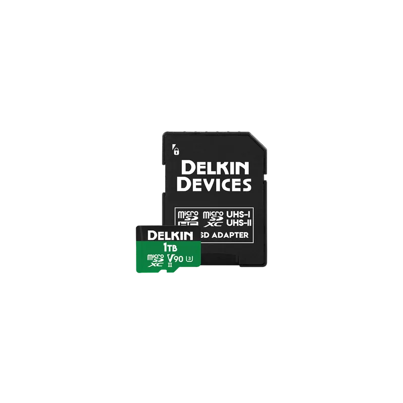 Bestseller Delkin microSD Power 2000x UHS-II (V90) R300/W250 1TB