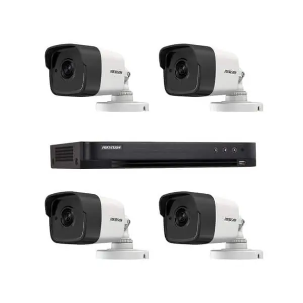 Vezi acum Sistem supraveghere video Hikvision full HD 4 camere, Ir 40m