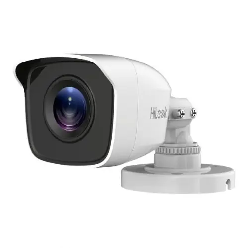 Reducere Camera analog Hikvision HiLook, 2MP, lentila 2.8mm, IR 20m, IP66, plastic - THC-B120-P(B)