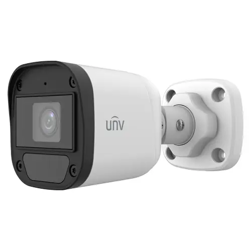 Cumpără acum Camera supraveghere analog 5MP, IR 20m, lentila fixa 2.8mm, microfon, IP67 - UNV UAC-B115-AF28