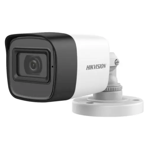 Popular Camera de supraveghere analog Mini Bullet 2MP Hikvision, IR 25m, Microfon, EXIR 2.0, IP67 - DS-2CE16D0T- ITPFS(3.6MM)