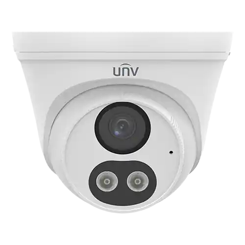 Camera AnalogHD Dual Light, 2MP, lentila 2.8mm, IR/ WL 40m, Microfon integrat - UNV UAC-T142-AF28LM-DL Nu rata