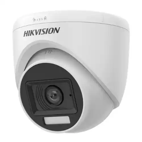 Camera supraveghere, 2MP, lentila 2.8mm, IR 20m, WL 20m, Microfon - Hikvision DS-2CE76D0T-LPFS-2.8mm Cumpără acum
