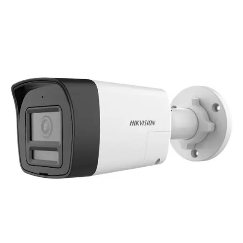 Camera analog Hikvision 2MP, Smart-Hybrid Light, IR 30m, Lumina Alba 20m, Microfon, Difuzor, Lentila fixa de 2.8mm - DS-2CE16D0T-LTS(2.8mm) Premium