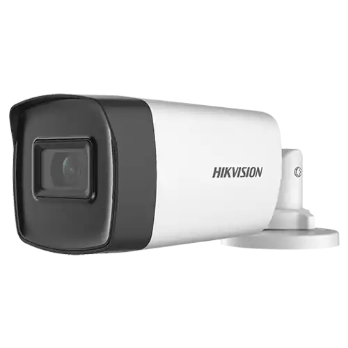 Camera supraveghere, 5 MP, lentila 3.6mm, IR 80m - Hikvision DS-2CE17H0T-IT5F-3.6mm Super ofertă