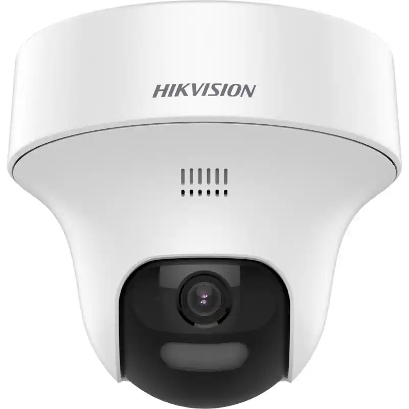 Reducere specială Camera analog rotativa Hikvision, 2MP, Smart-Hybrid Light, Microfon, Difuzor, Lentila 2.8mm - DS-2CE70D0T-PTLTS(2.8MM)