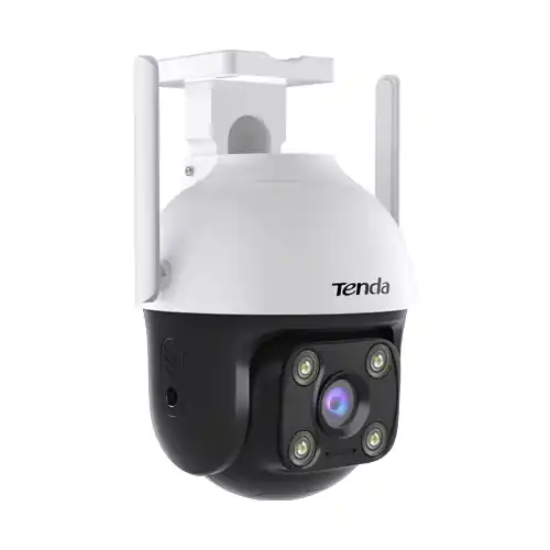 Camera supraveghere Dual Light IP WiFi Pan Tilt 4MP IR 30m WL 30m card microfon difuzor Tenda - TND-RH7-WCA Preț redus