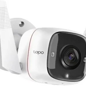 Camera Supraveghere WIFI Tp-link, wireless Tapo C310 3MP audio bidirectional, IR 30m, Slot Card, Detectie AI, Alarma vizuala si sonora Plată securizată
