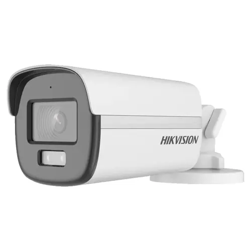 Camera supraveghere 5MP ColorVu Dual Light IR 40m WL 40m lentila 2.8mm microfon - Hikvision - DS-2CE12KF0T-LFS-2.8mm Cumpărături sigure