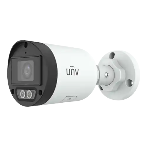Camera IP ColorHunter Dual-Light, 4MP, lentila 2.8mm, IR 30m, WL 30m, Microfon, SDcard, PoE - UNV IPC2124LB-AF28K-DL Super ofertă
