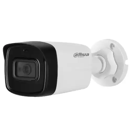 Camera analog bullet Dahua 8MP 4K, IR 80m, lentila 2.8mm, Microfon, IP67 - HAC-HFW1800TL-A-0280B Ieftin