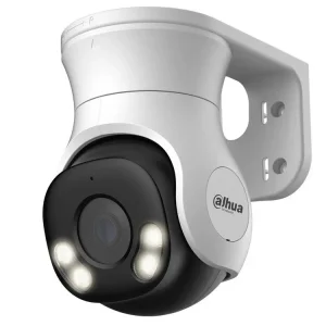 Camera analog Dahua rotativa, 2MP, IR 40m, microfon, imagine color 24/7, 2.8mm, rotire de pe mobil, IP66 - HAC-PT1239A-A-LED-0280B-S2 Ofertă