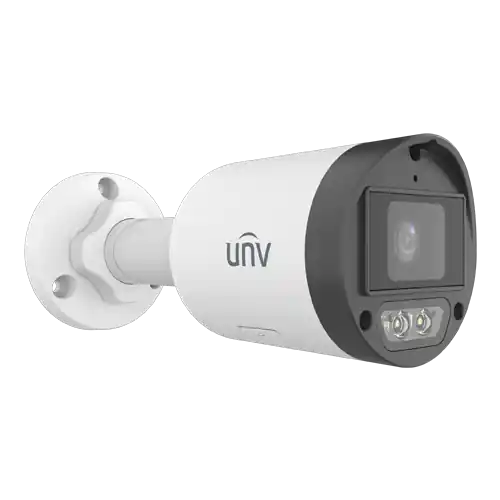 Reduceri Camera IP 4MP, Dual Light, lentila 2.8mm, IR 30m, WL 30m, Mic, SDCard, PoE, IP67 - UNV IPC2124LB-AF28K-DL2