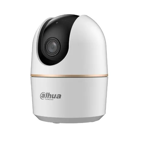 Disponibil imediat Camera Wi-fi Pan &Tilt Dahua, 4MP, lentila 3.6mm, IR 10m, microfon, difuzor, Auto Tracking, Micro SD - H4A