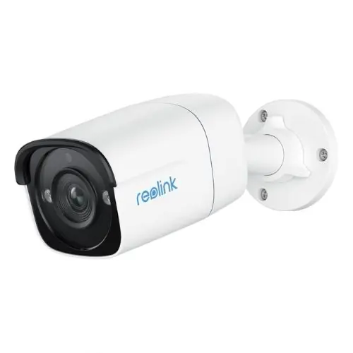 Super ofertă Camera IP Reolink 5MP, IR 30m, Lentila 2.8mm, Microfon, Difuzor, PoE, IP66, slot card, Detectie oameni/vehicule - P320